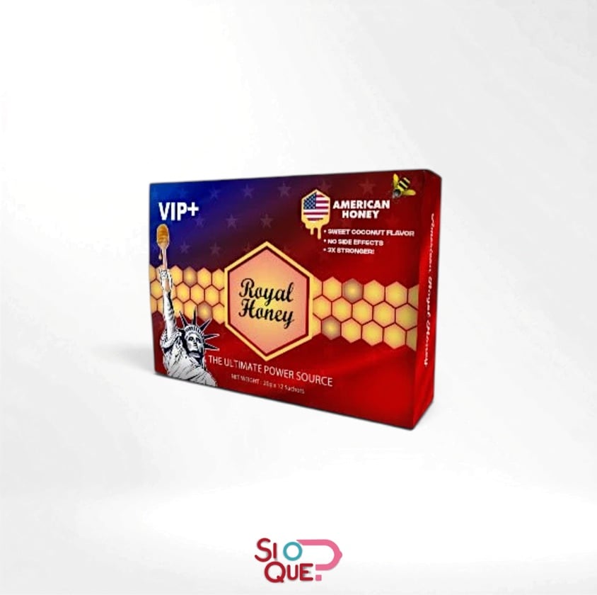 Miel vigorizante royal honey vip+