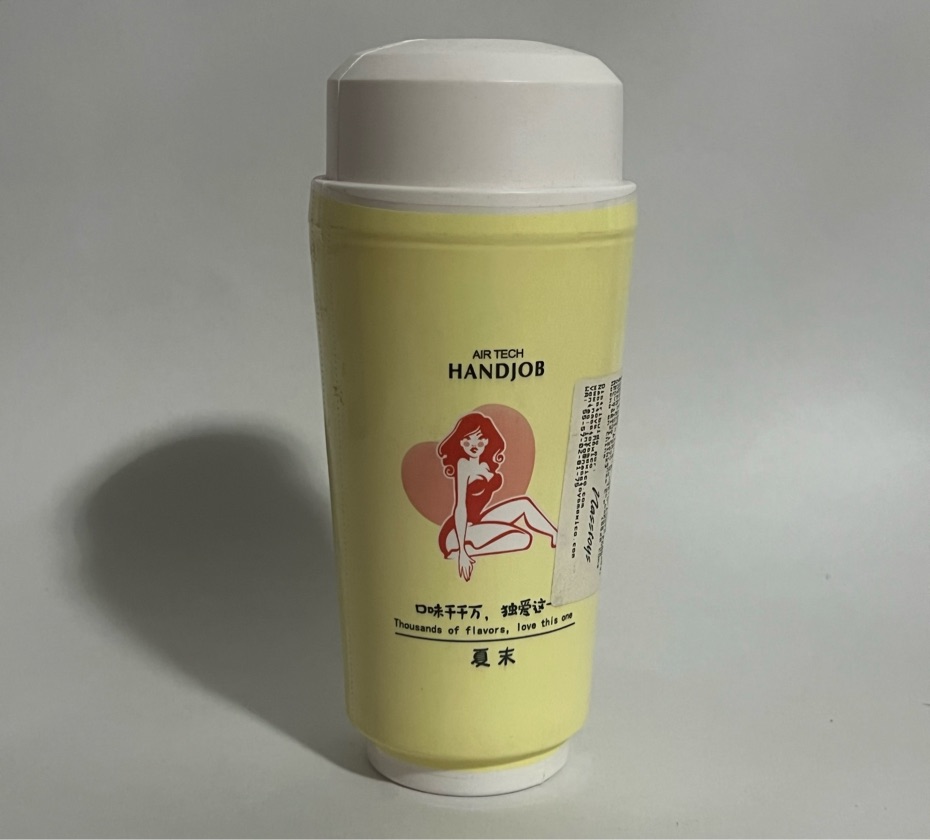 Masturbador de vaso con formas