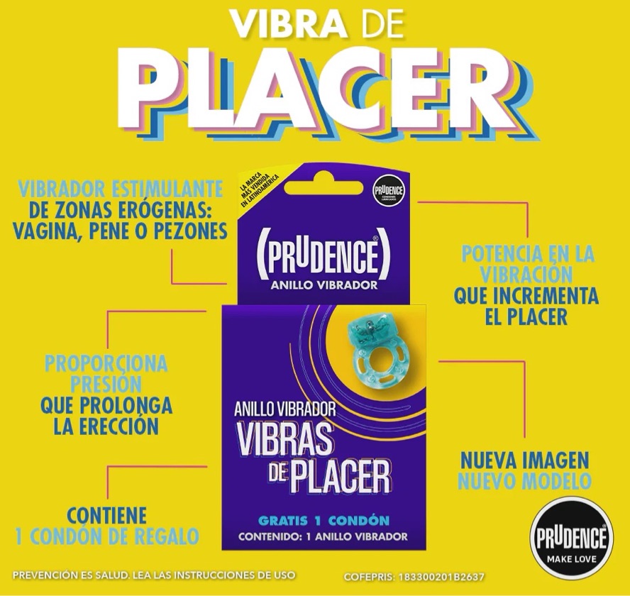 Anillo vibrador prudence