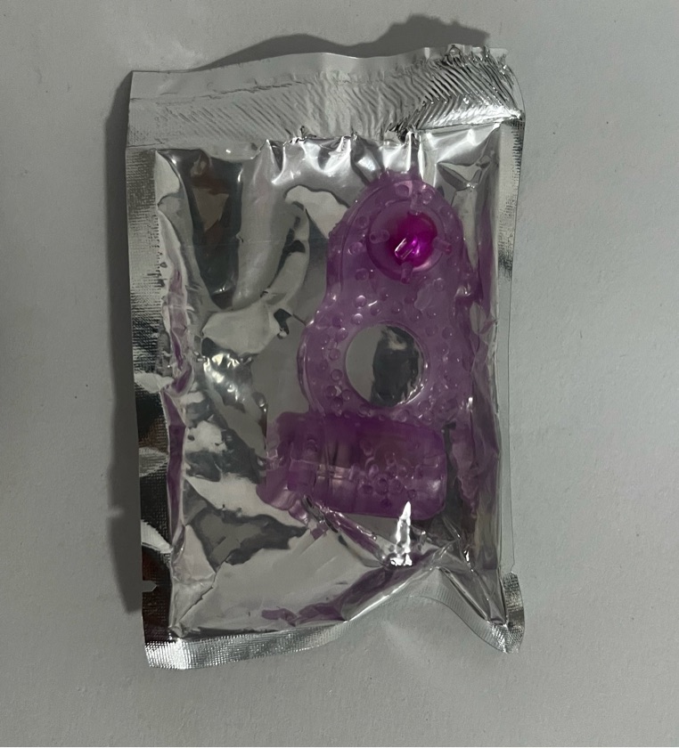 Anillo vibrador economico con perlita