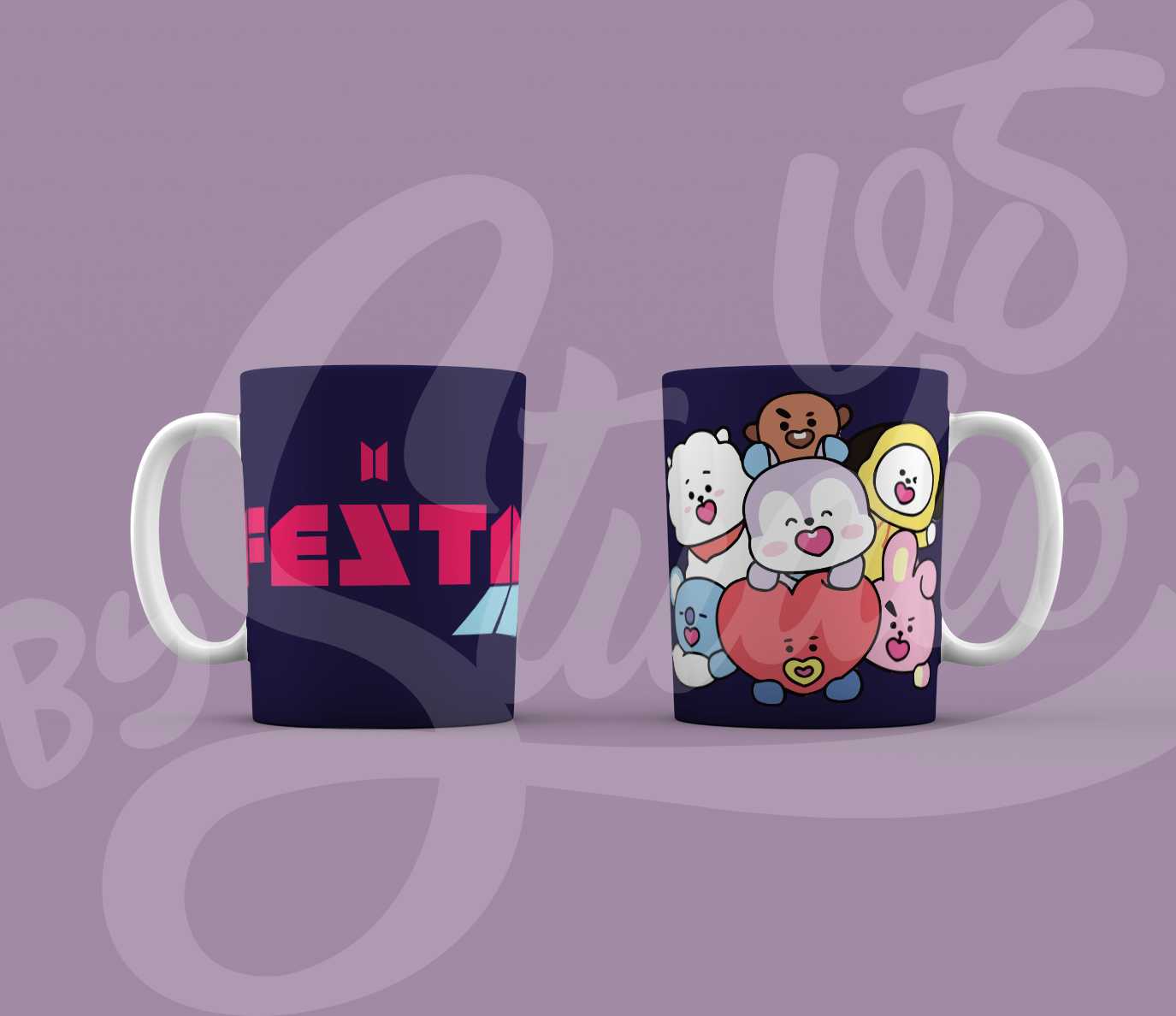 MUG-BT21 15 OZ. FESTA 2024
