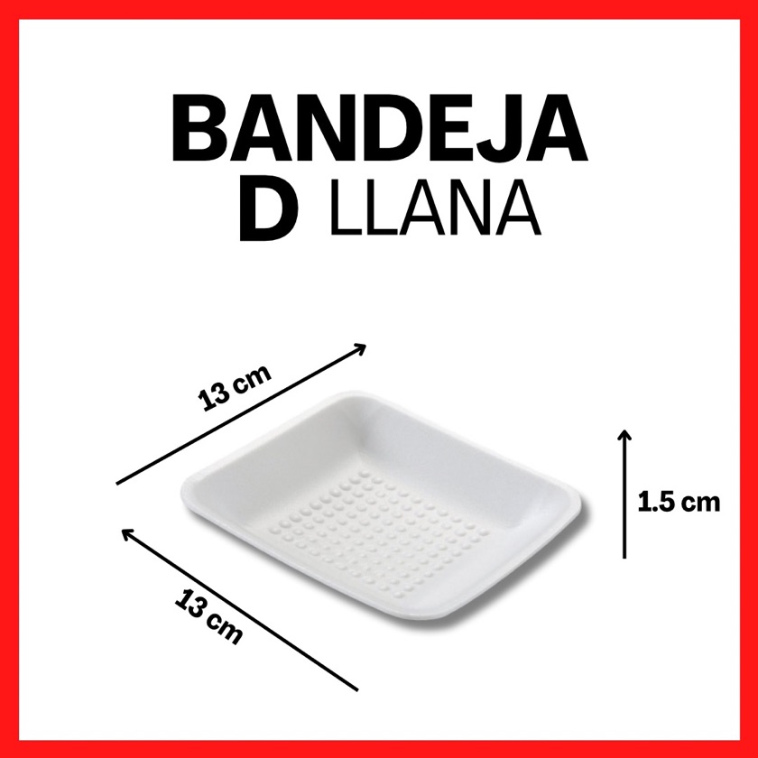 Bandeja de Anime D Llana 1 X 500 UNID