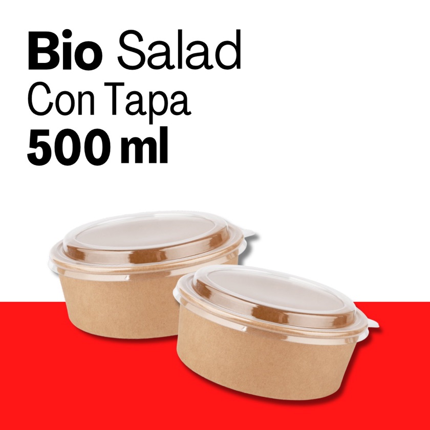 Bio-Salad C/Tapa "500 ml" 1 UNID