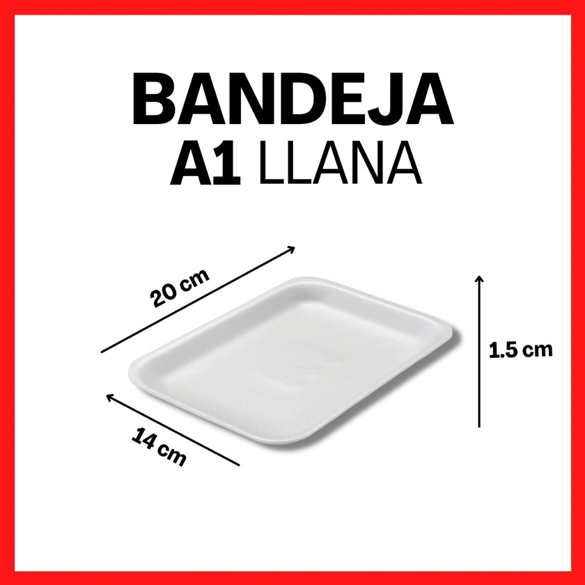 Bandeja de Anime A1 Llana 1 X 500 UNID