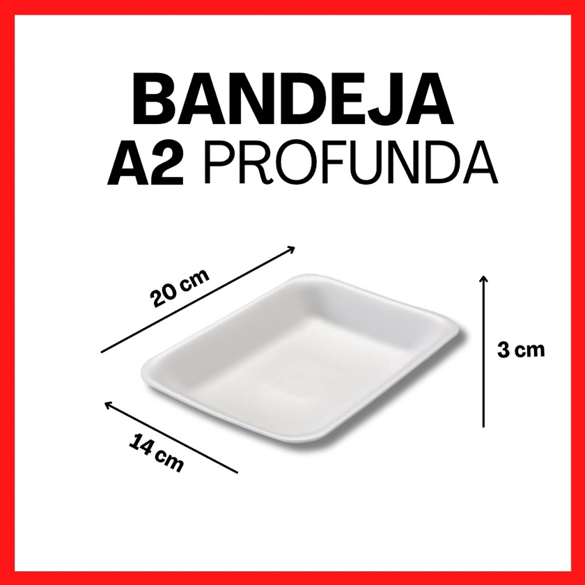 Bandeja de Anime A2 Profunda 1 X 500 UNID