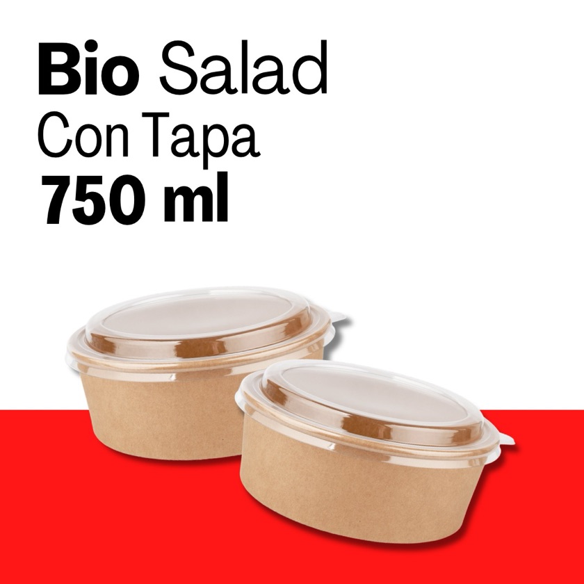 Bio-Salad C/Tapa "750 ml" 1 X 300 UNID
