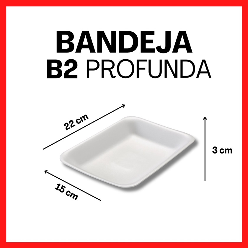 Bandeja de Anime B2 Profunda 1 X 500 UNID