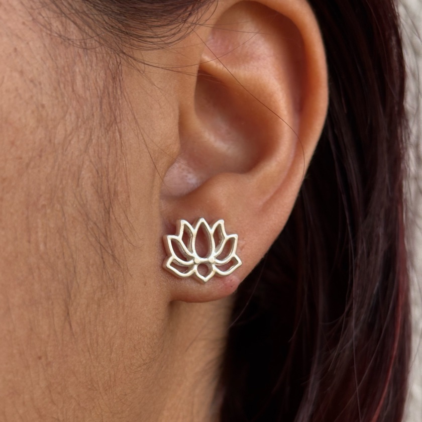 Brinco Flor de Lótus