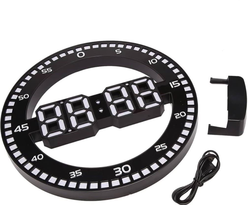 Reloj de pared luz LED