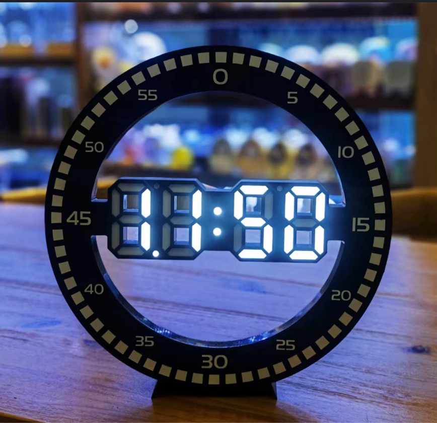 Reloj de pared luz LED