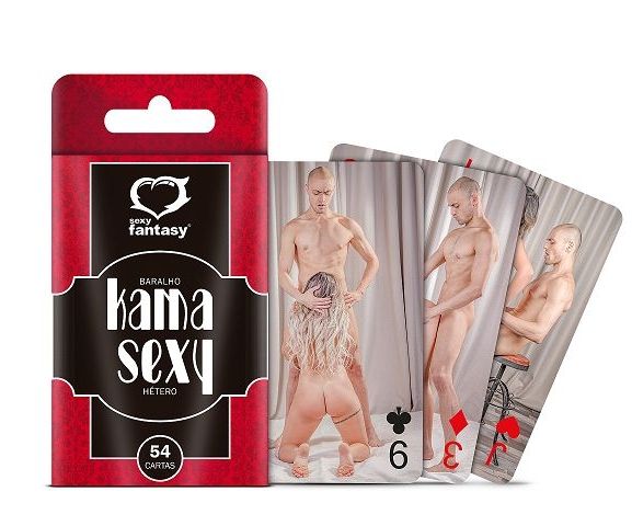 Baralho Kama Sexy - Hétero