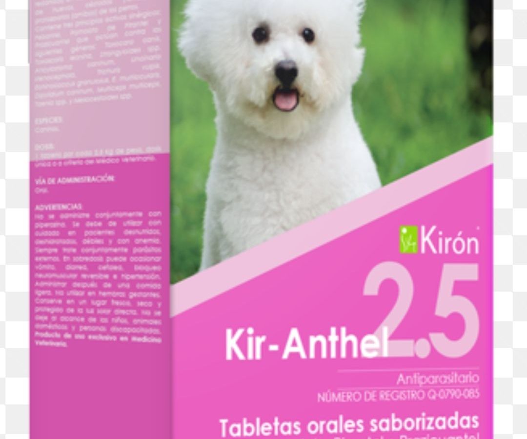 Desparaistante 2.5kg mascotas pequeñas