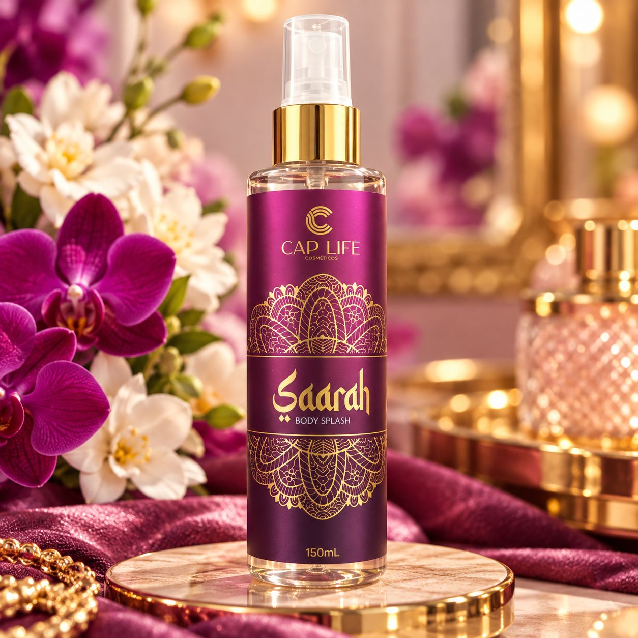 Cap Life Saarah Body Splash 150ml