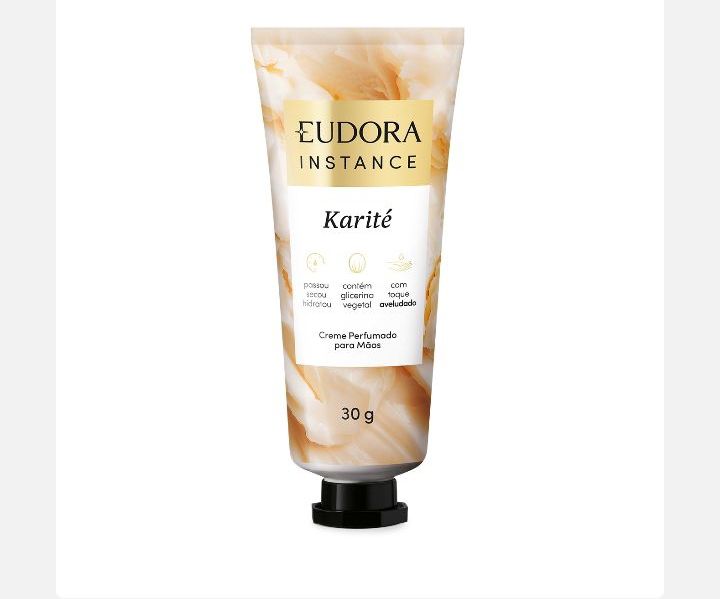 Creme Hidratante para Mãos Eudora Instance Karité 30g
