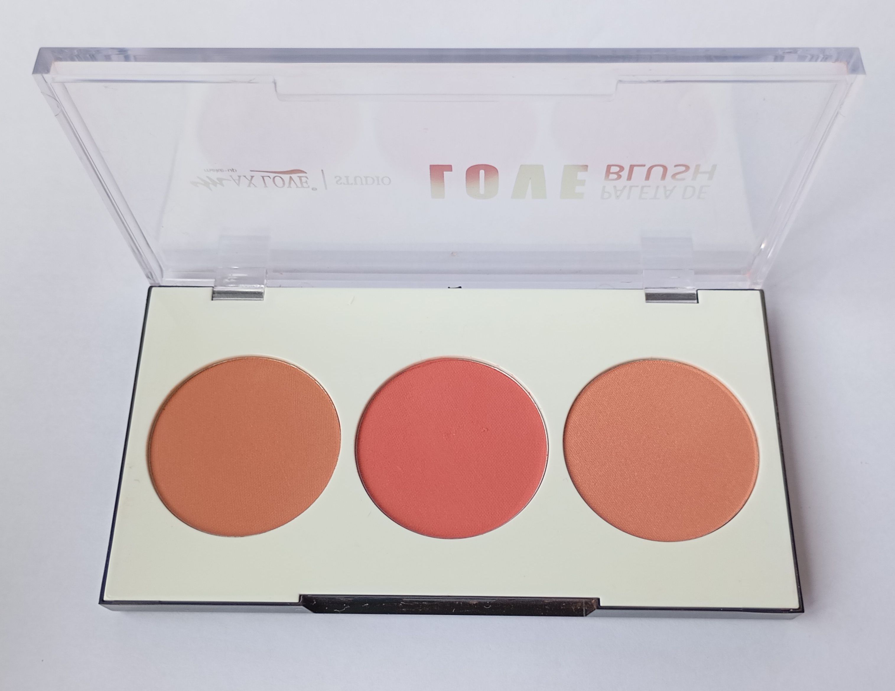 Max Love Studio Paleta de Blush Cor 03