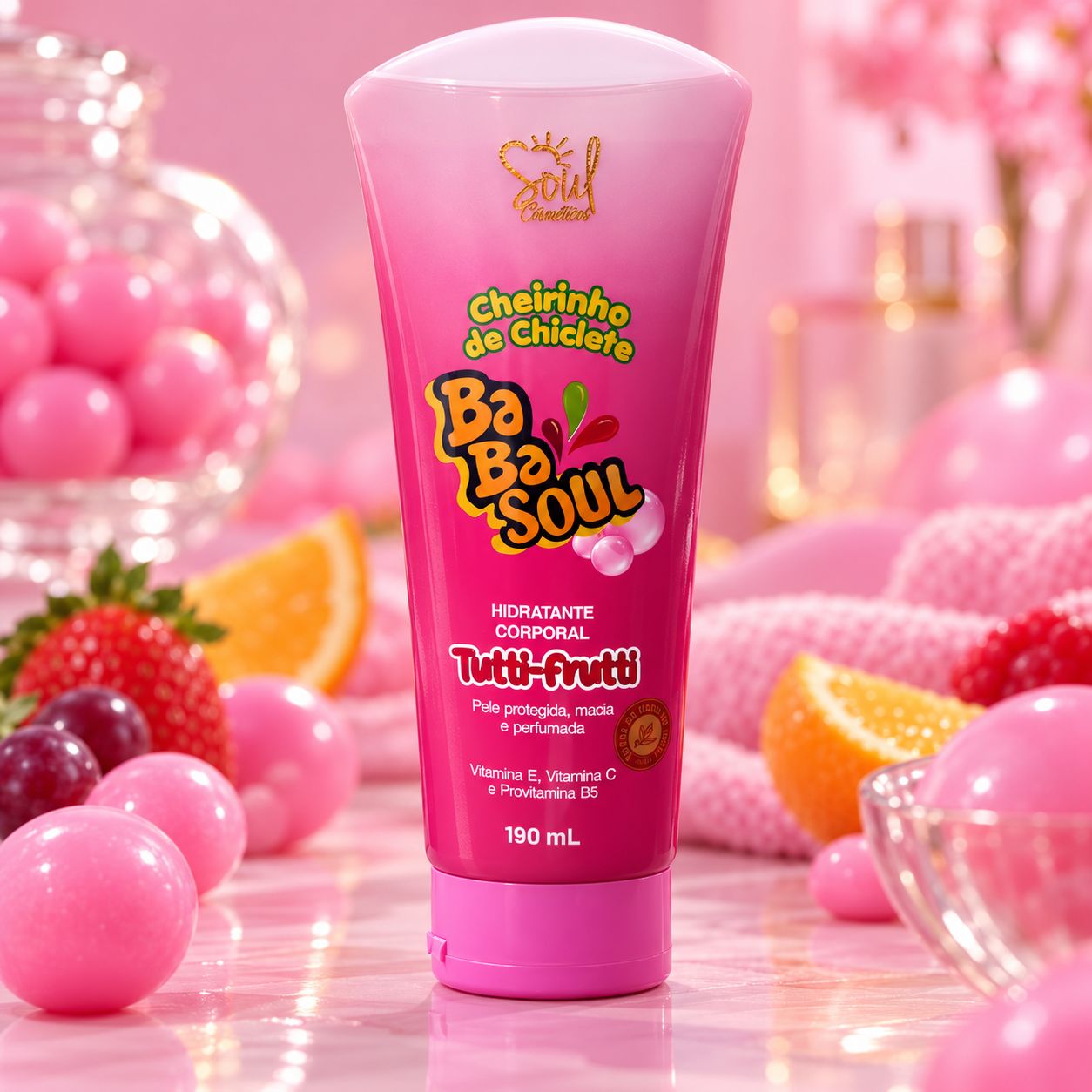 Hidratante Corporal Ba Ba Soul Tutti-Frutti