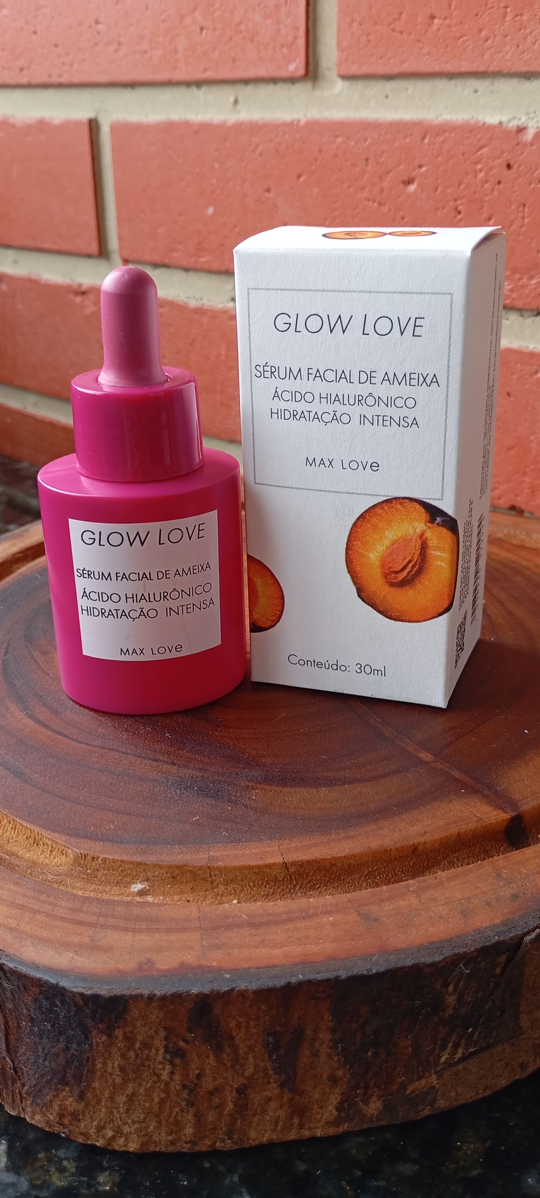 Glow Love Sérum Facial de Ameixa Max Love