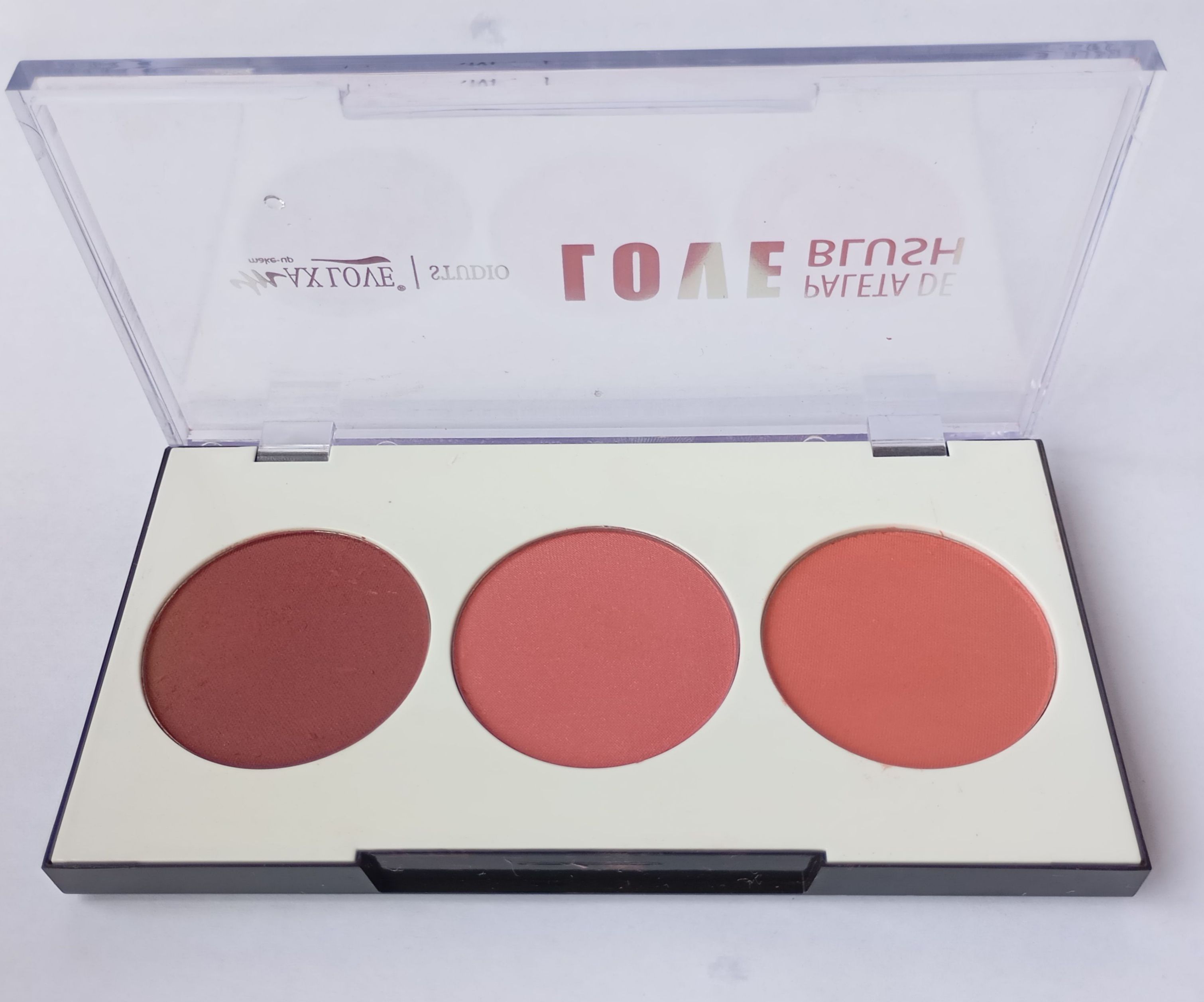 Max Love Studio Paleta de Blush Cor 01