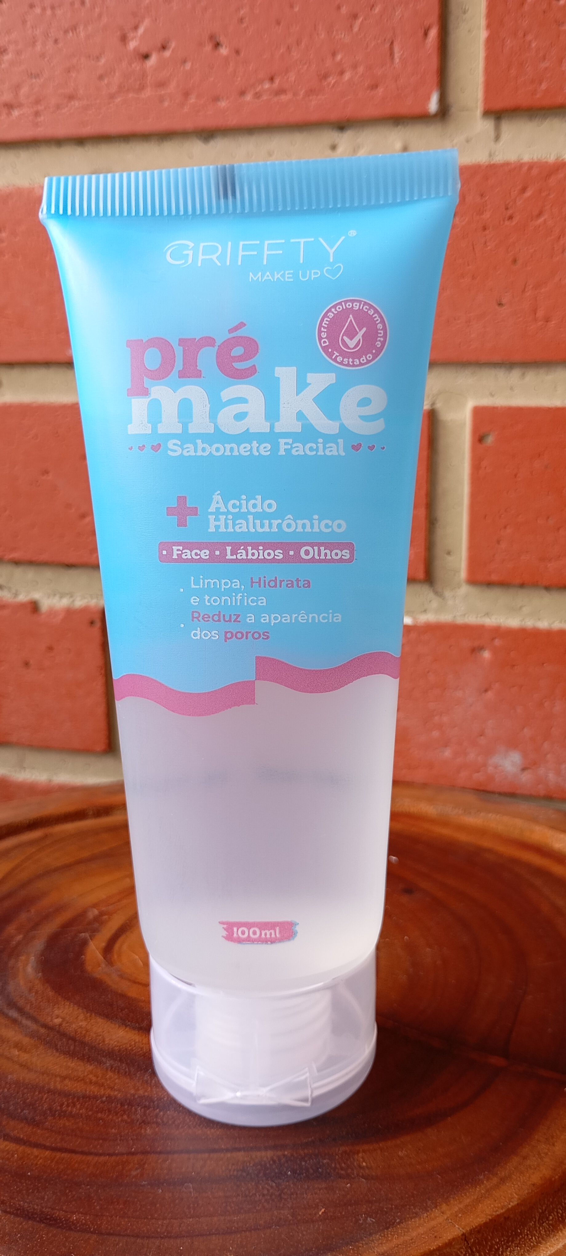 Griffty Pré Make Sabonete Facial 100ml