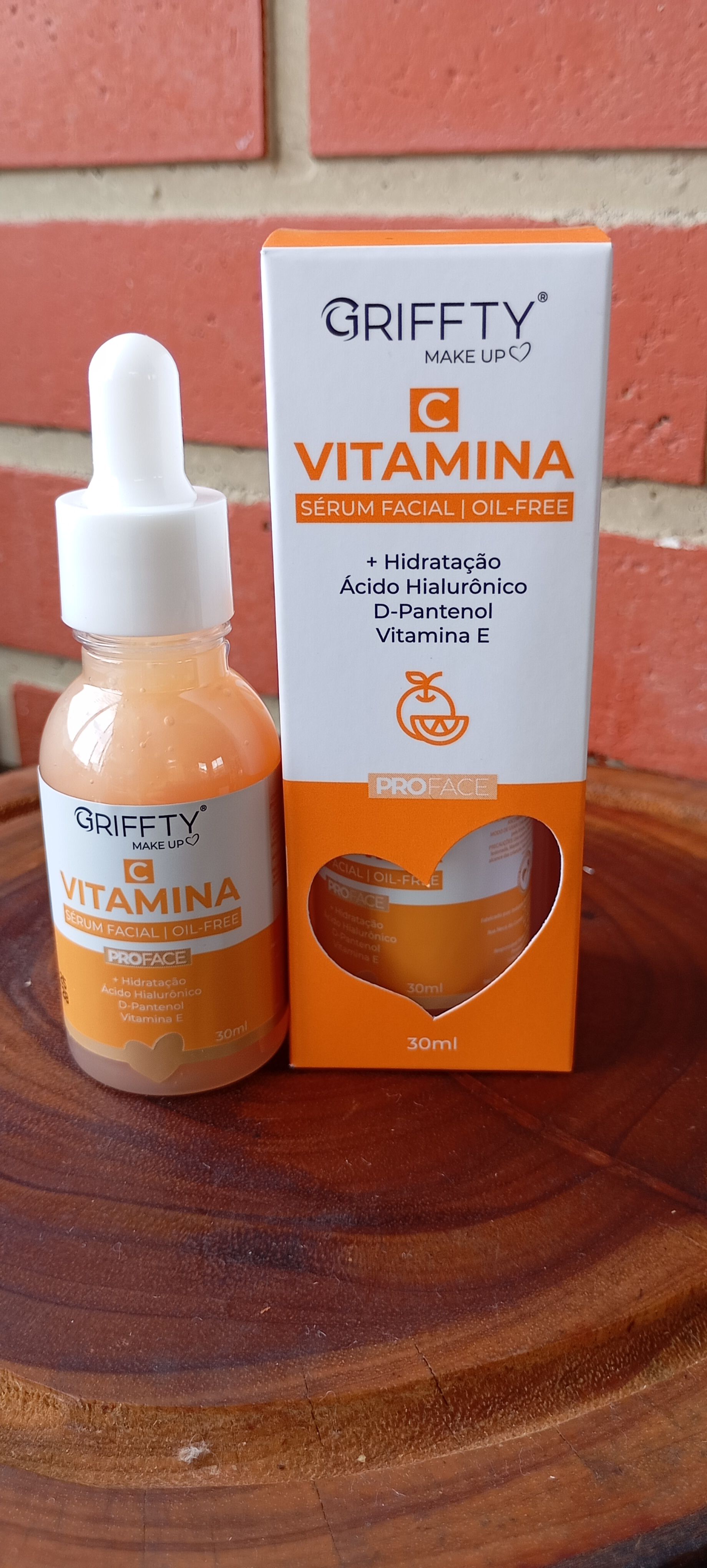 Griffty Make Up Sérum Facial Vitamina C Oil-Free