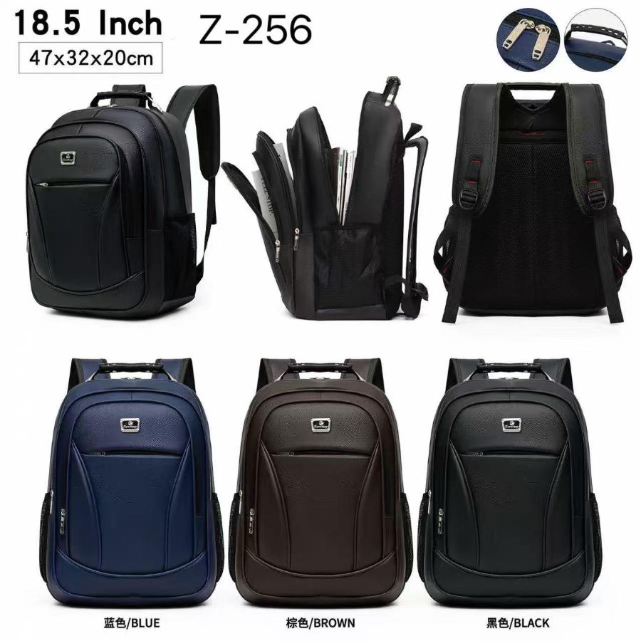 CX: 100 Mochila Executiva Z-252 Premium – Impermeável e Multifuncional (18.5" Polegadas)