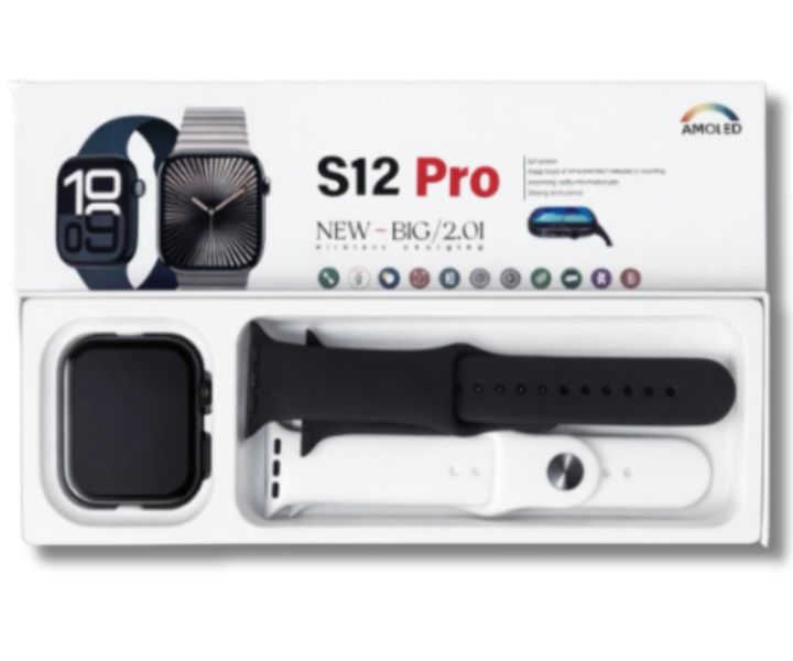 CX: 100 Smartwatch S12 Pro Amoled