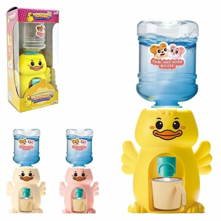 CX: 108 Brinquedo Educativo Bebedouro Patinho Com Xícara