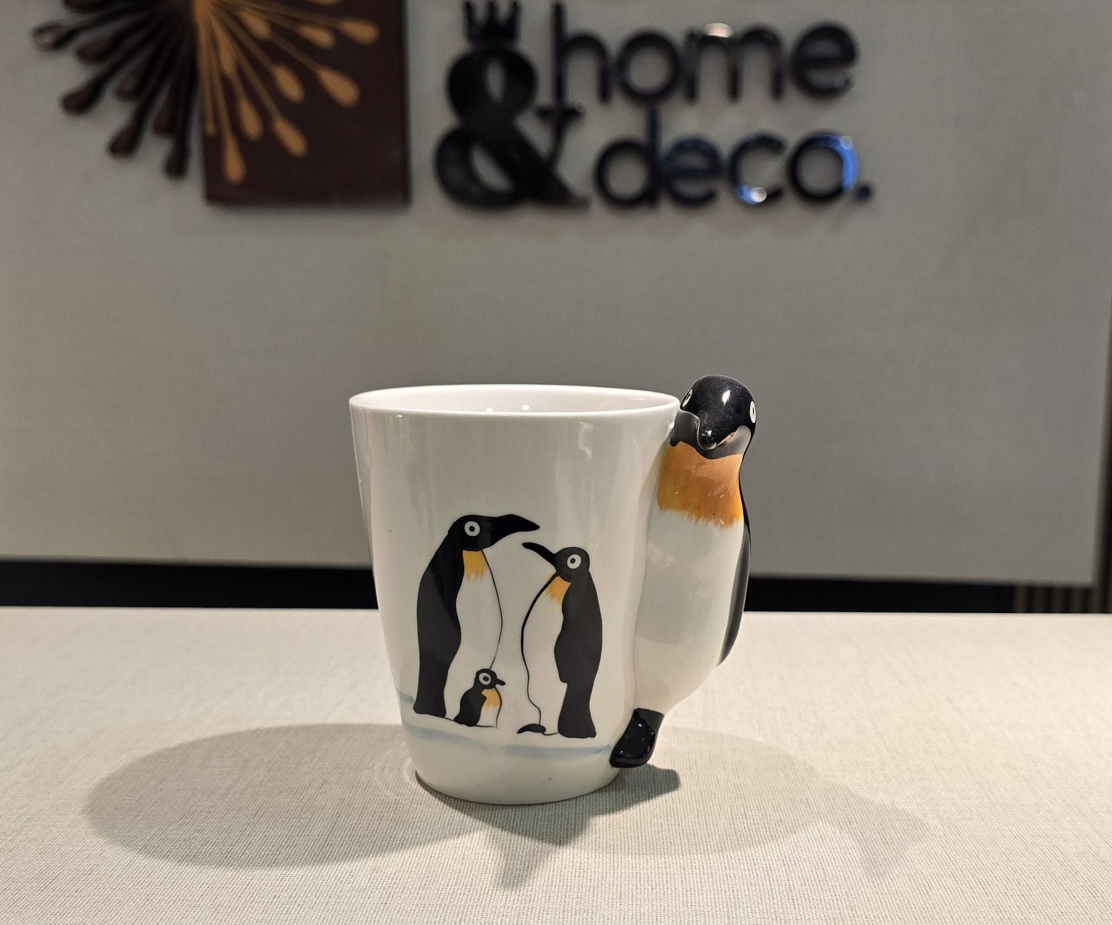 Taza cerámica animales en 3D vista 5