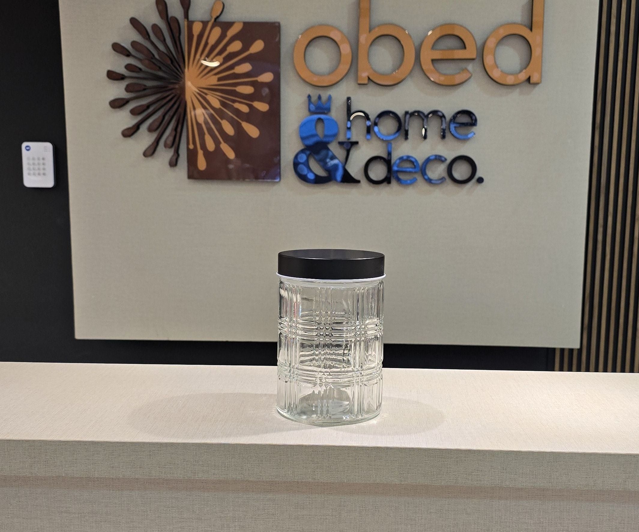 Frasco vidrio - OBED Home & Deco San Rafael