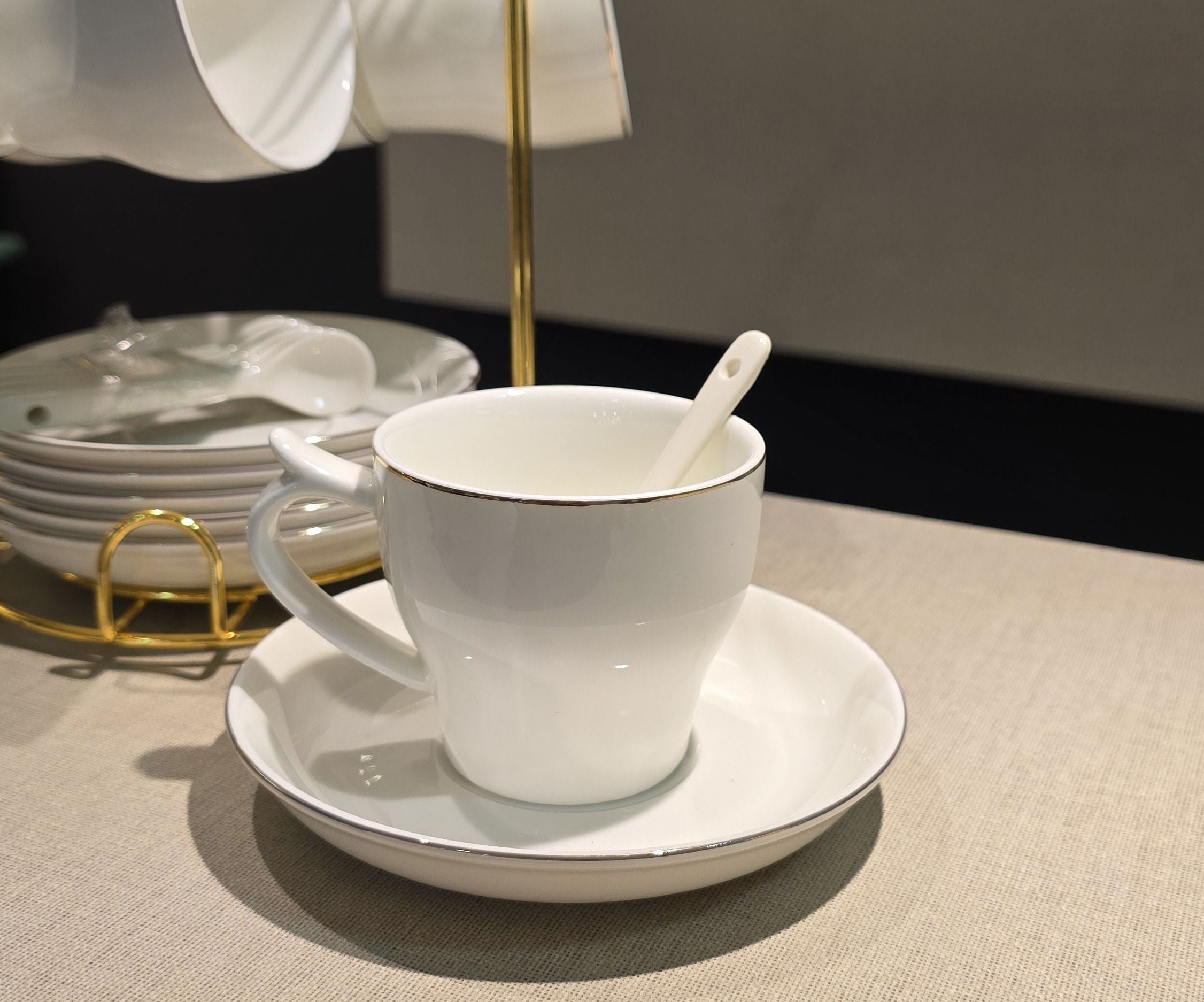 Set de taza c/soporte  vista 2