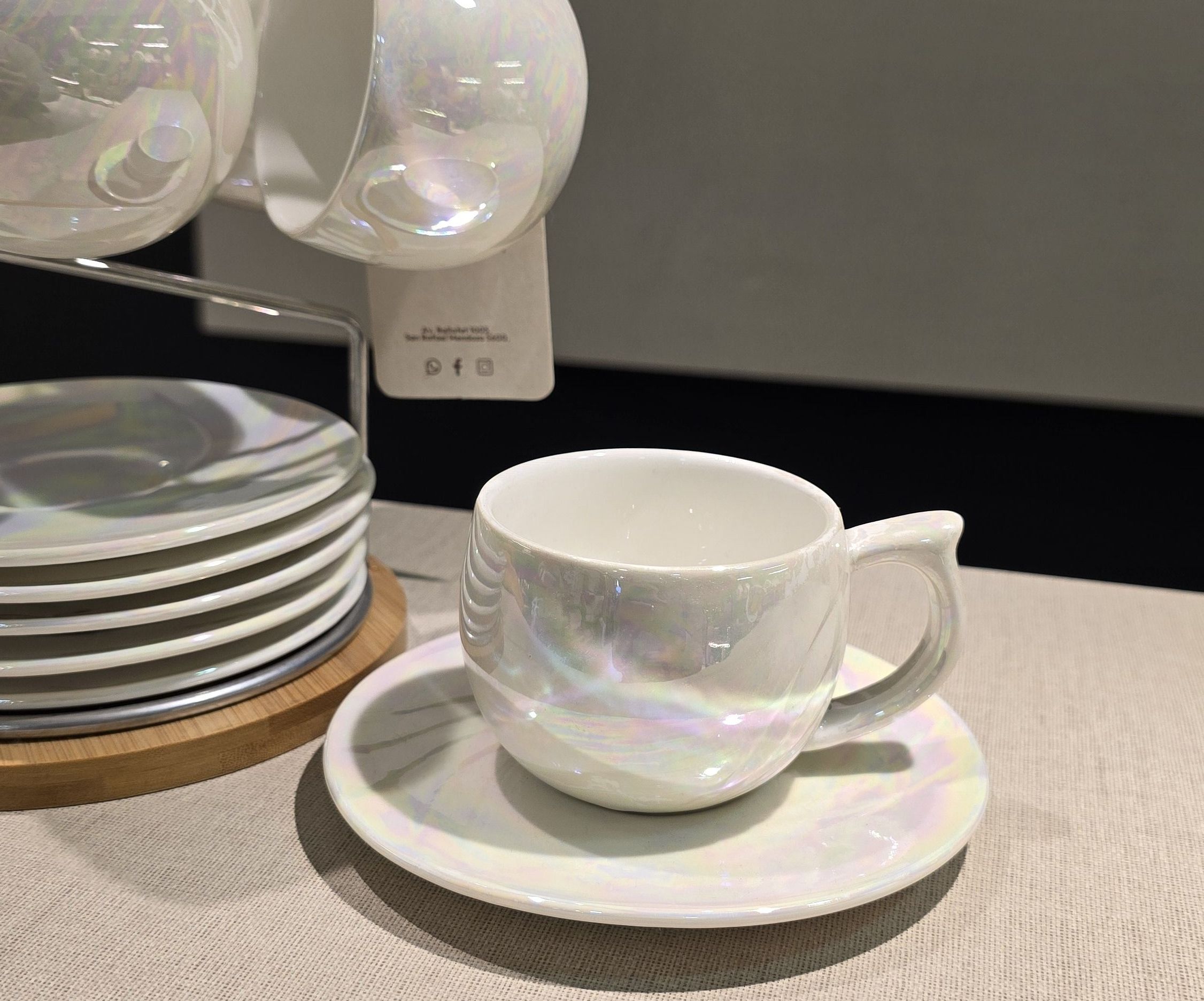 Set Coffe 12 piezas con soporte  vista 3