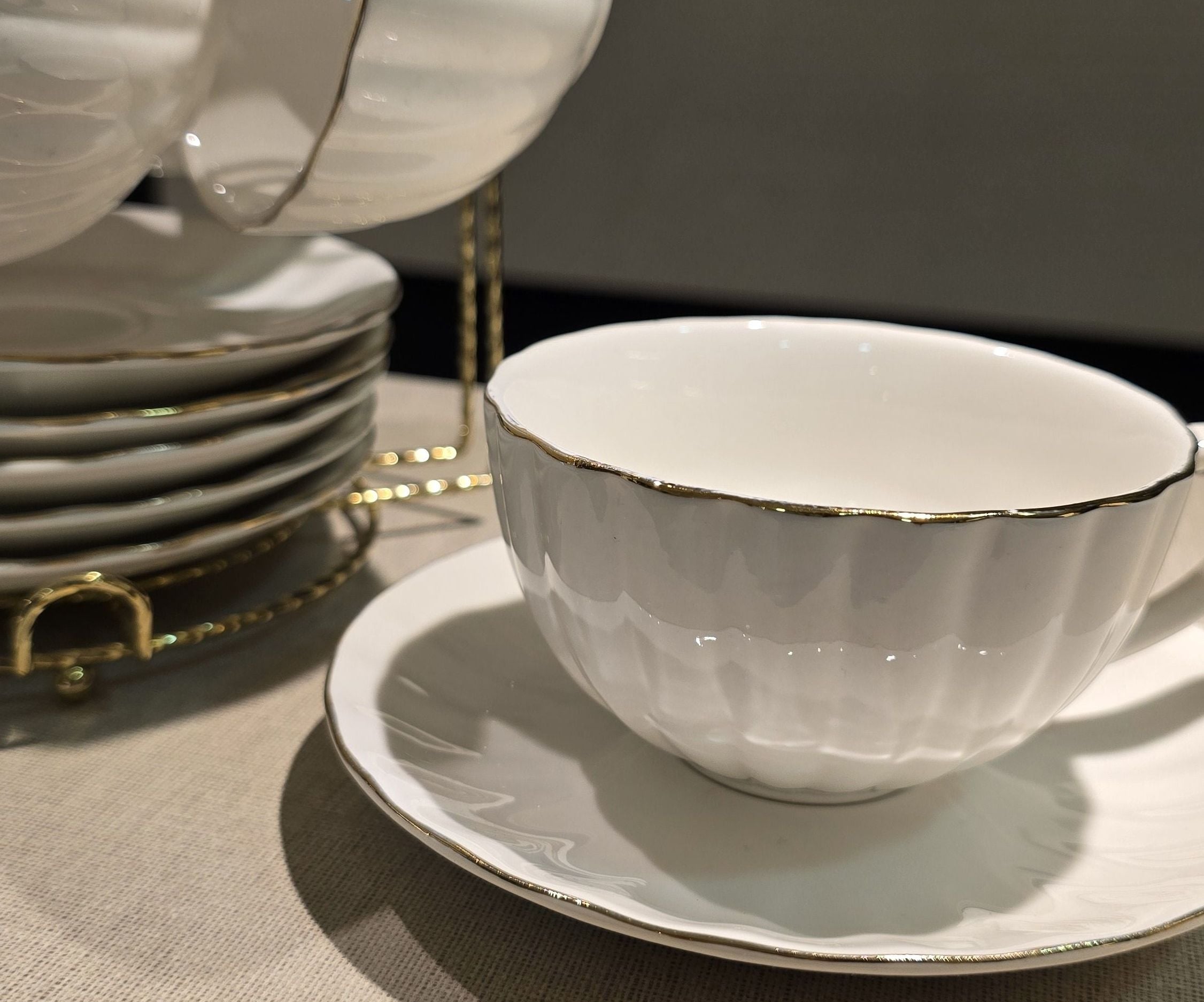Set de taza c/soporte  vista 2