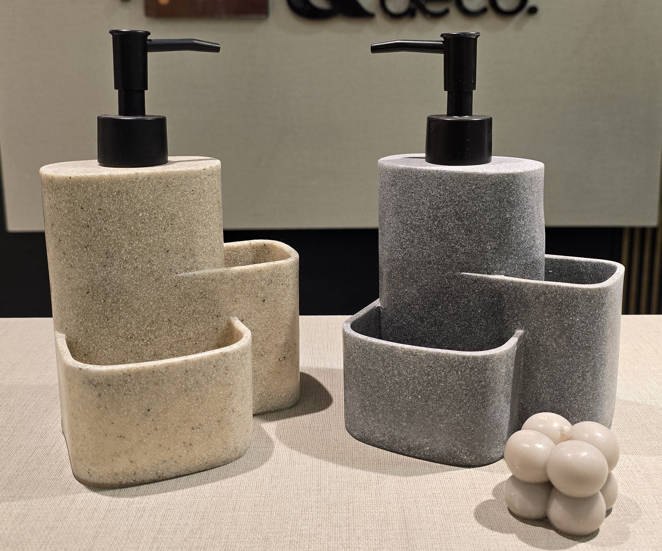Disp res simil piedr beige c/porta esp vista 2