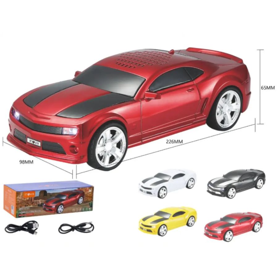 Carrinho com Alto-Falante Inova RAD-6735 Bluetooth