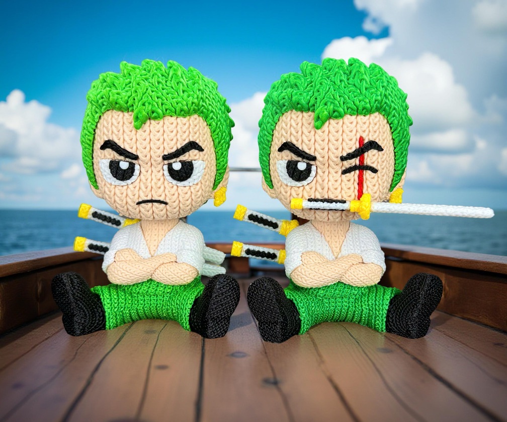 3D Printed - Knitted Style - Zoro