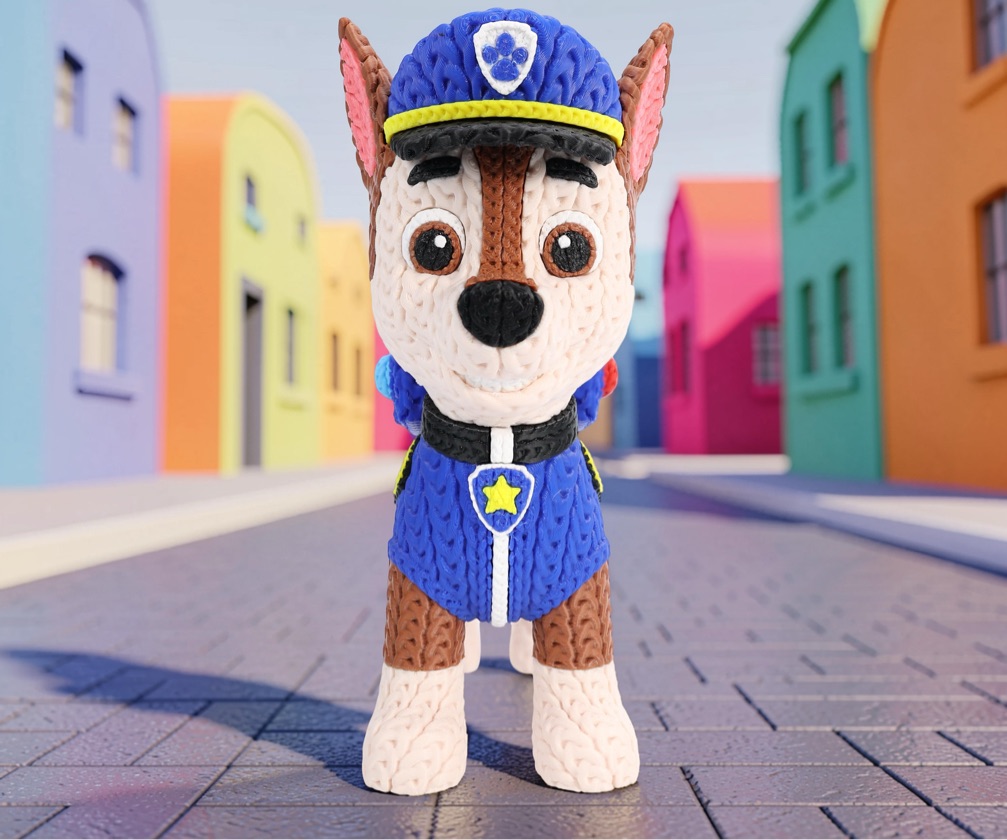 3D Printed - Knitted Style - Chase