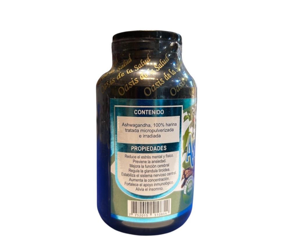 Ashwagandha Oasis Salud x 100 cápsulas