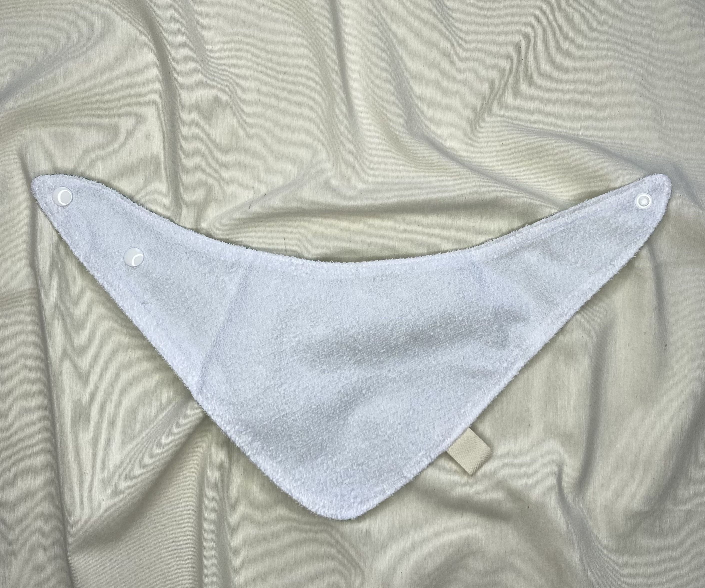 BABERO BANDANA - CONCHAS AZULES