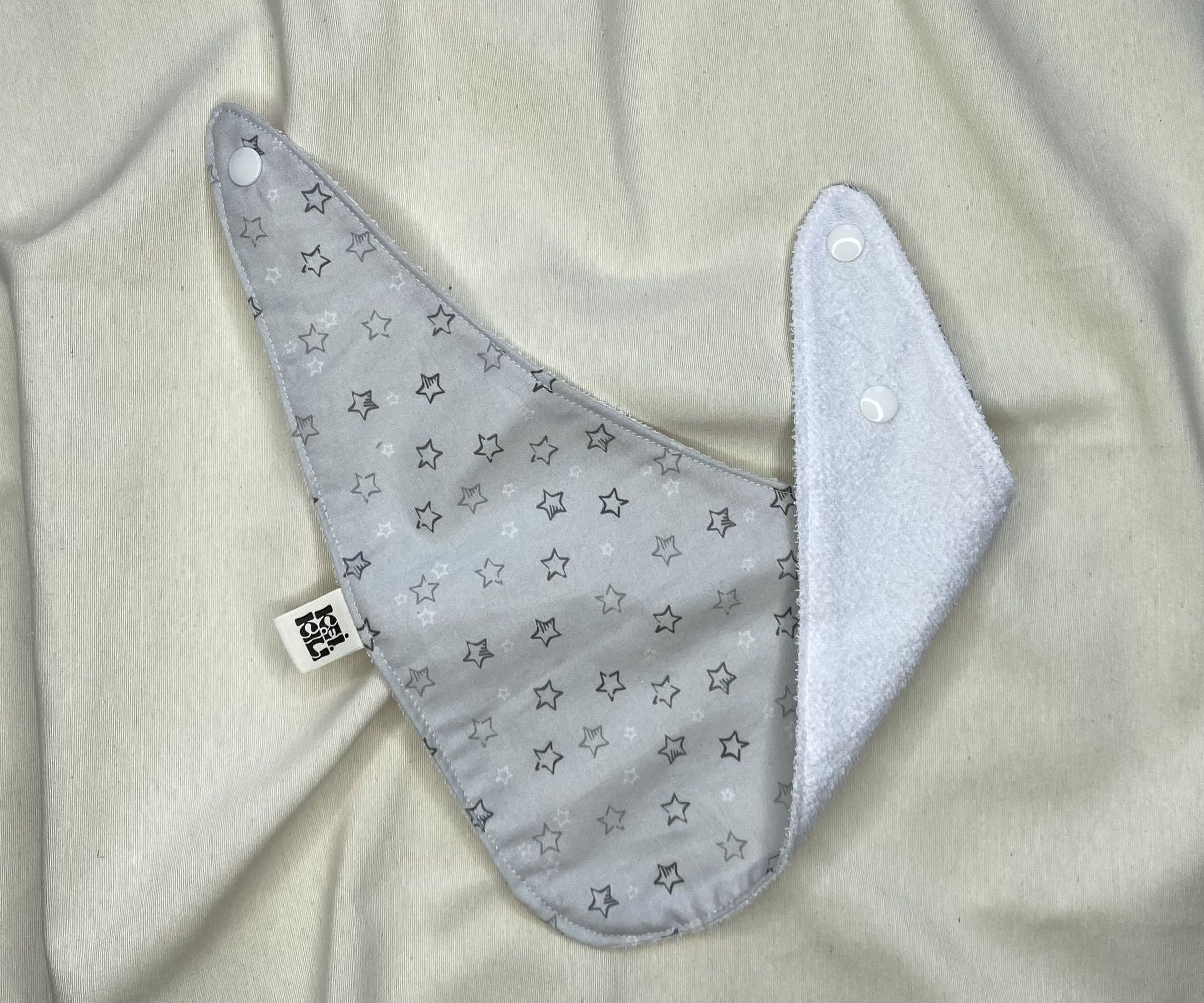 BABERO BANDANA - ESTRELLAS
