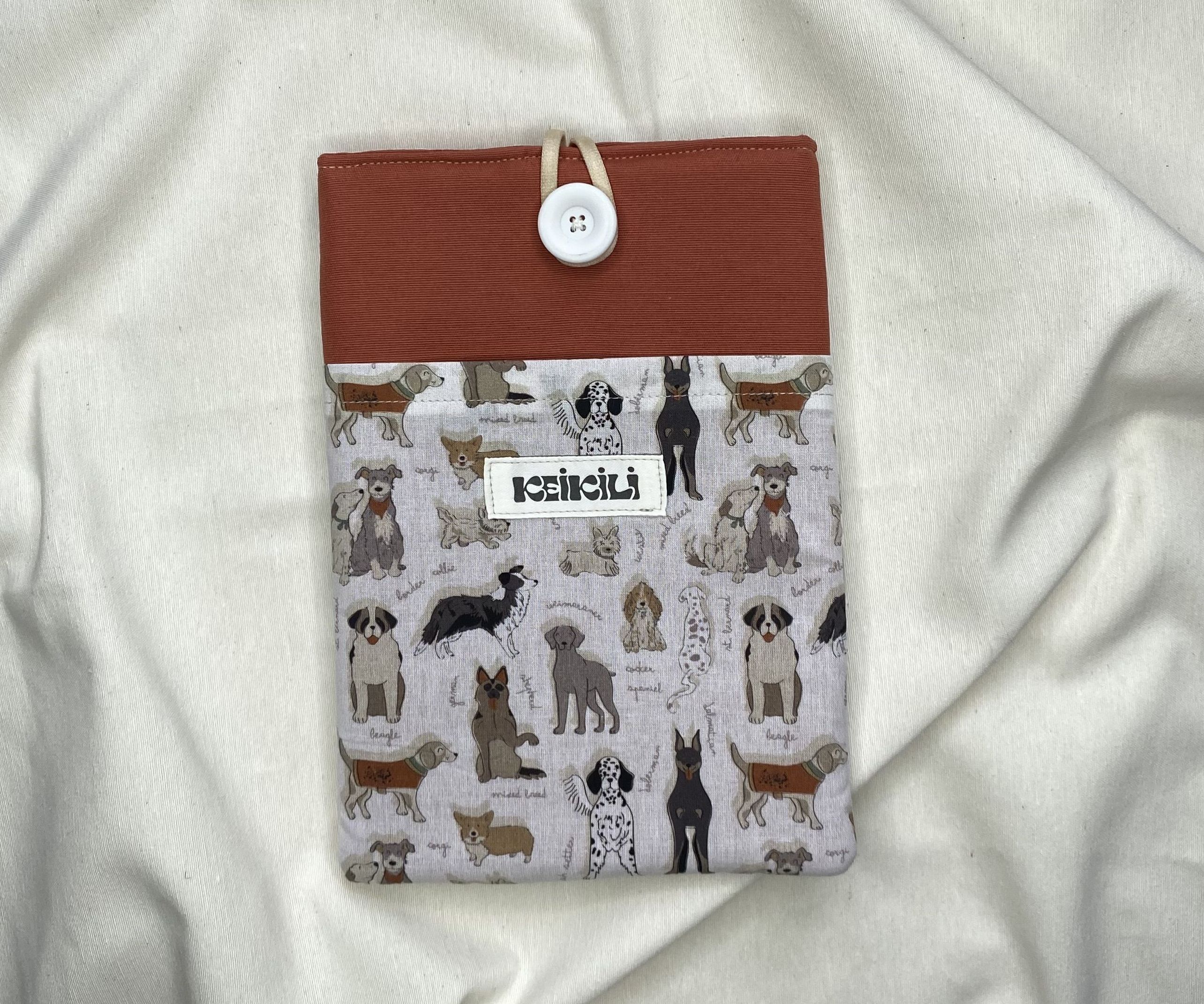 FUNDA PUKE KINDLE - PERROS