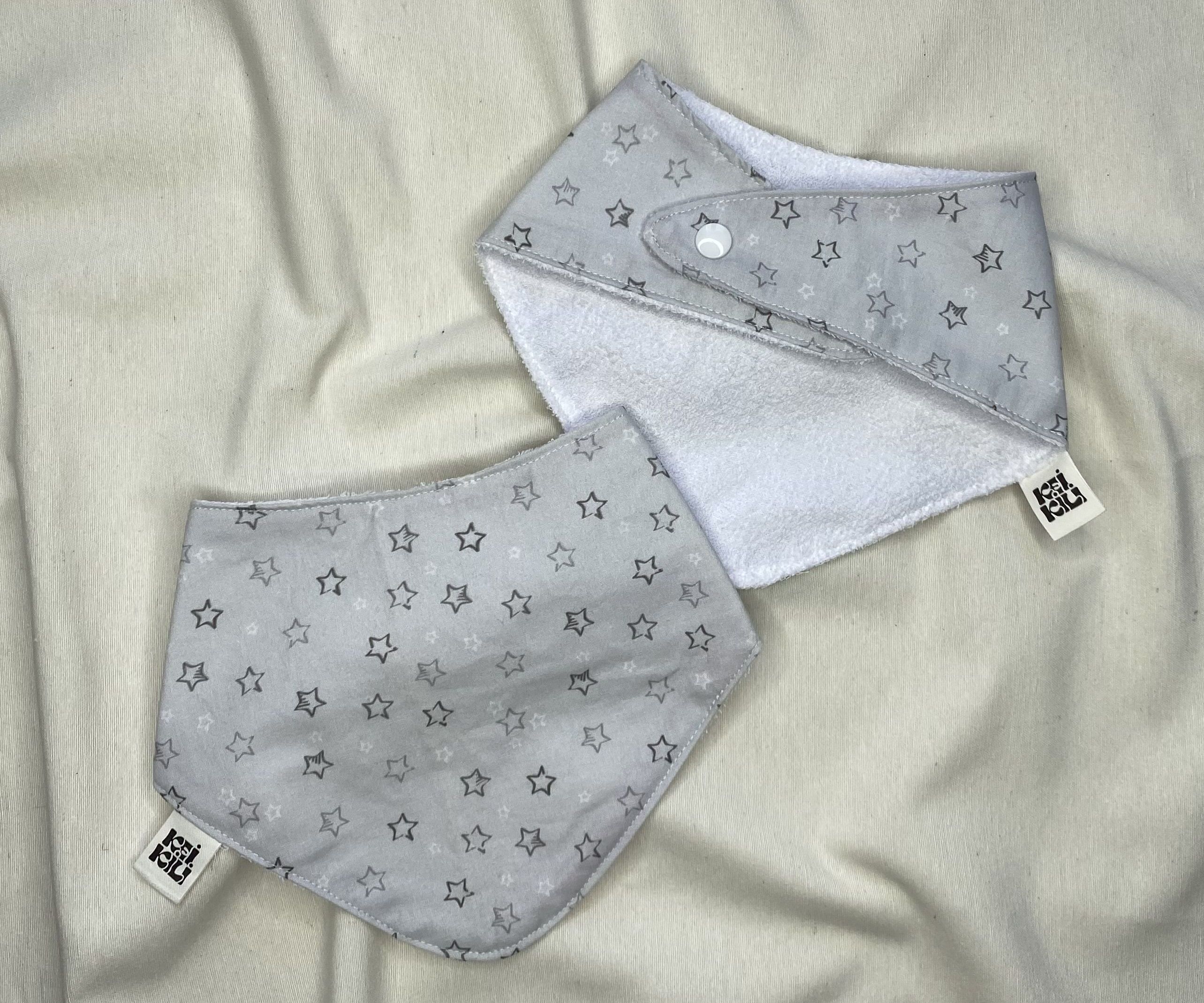 BABERO BANDANA - ESTRELLAS