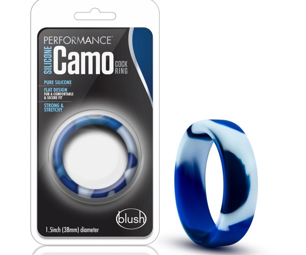 Anillo premium silicon líquido azul | Camo