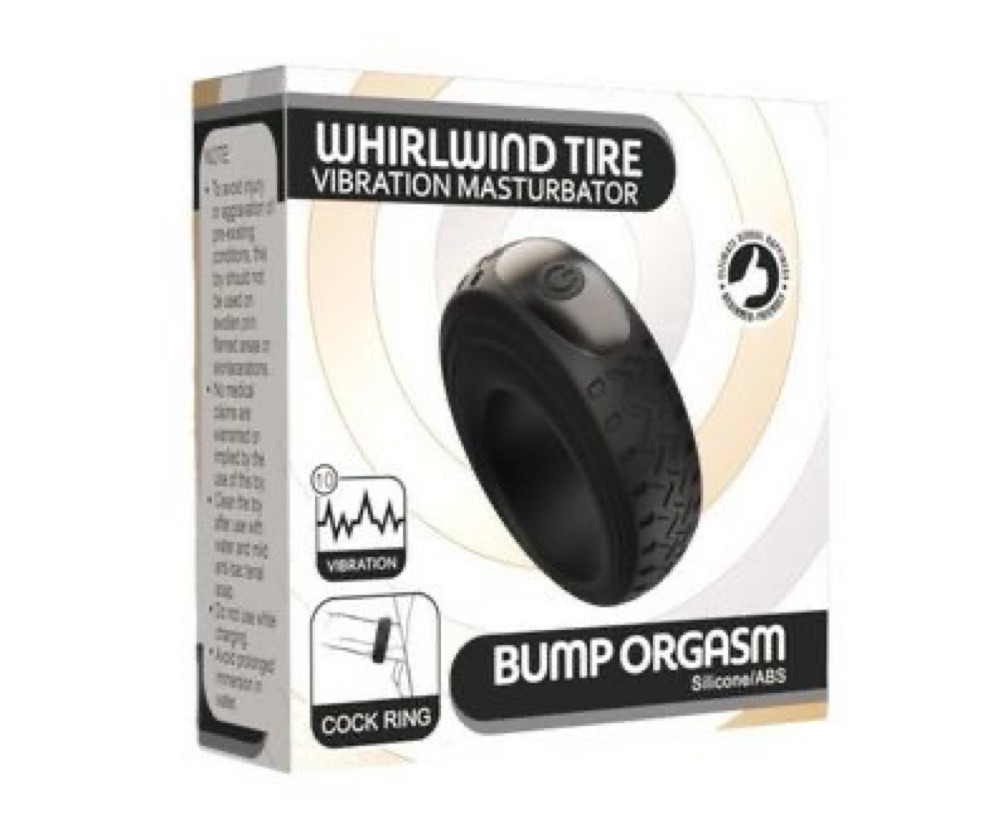 Bump orgasm - Anillo vibrador grueso recargable
