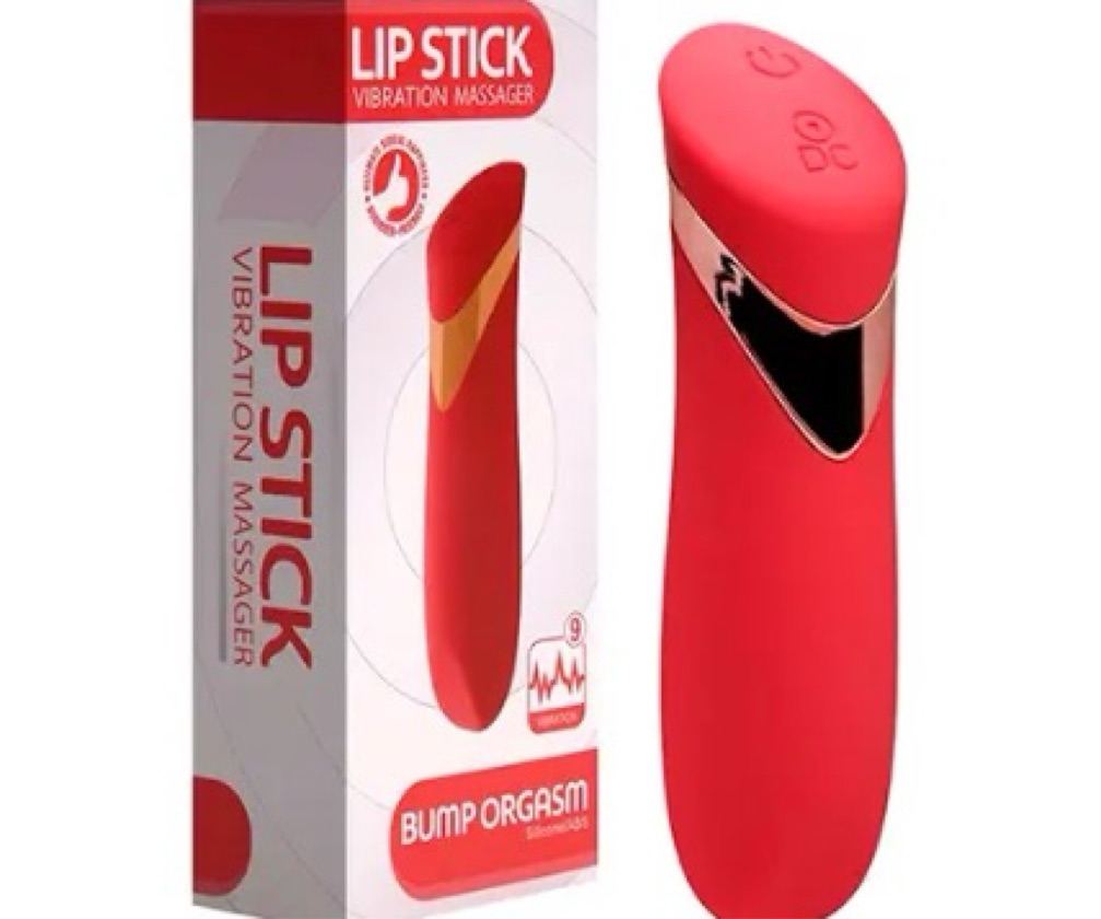 Bump orgasm - Lip stick | Bala vibradora en forma de labial