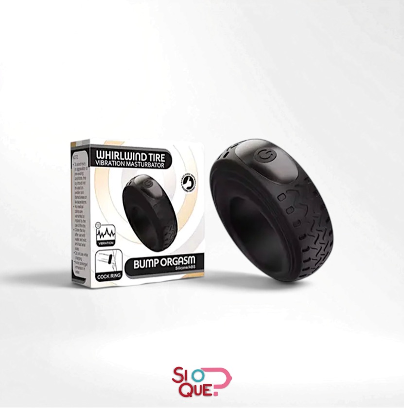 Bump orgasm - Anillo vibrador grueso recargable