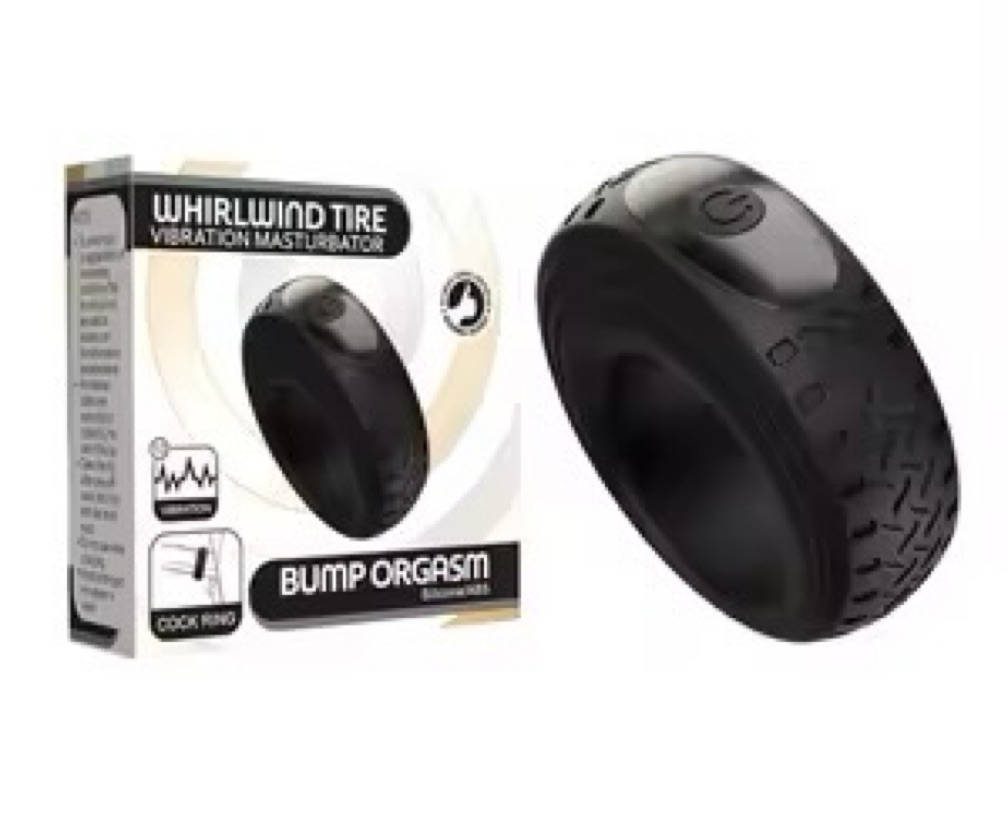 Bump orgasm - Anillo vibrador grueso recargable