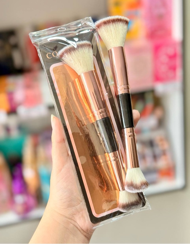 BROCHA DE MAQUILLAJE 2 EN 1