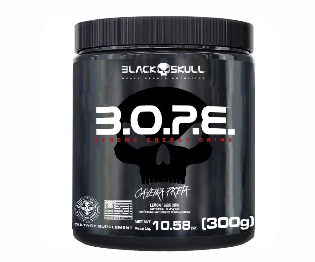 BOPE (300G) LIMÃO - BLACK SKULL