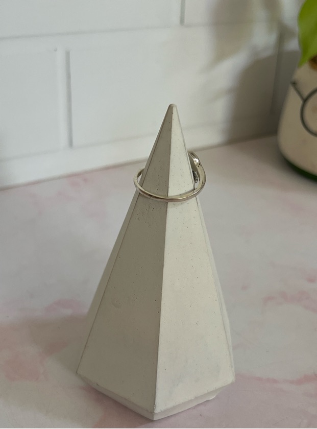Anillo ajustable ABRAZO en plata 925