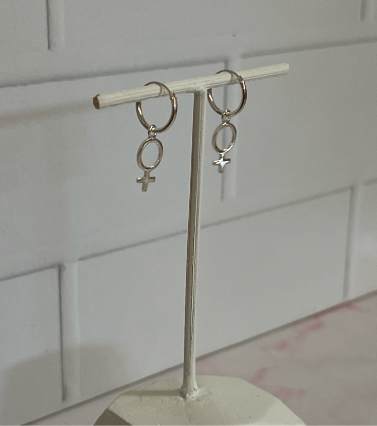 Aros FEMME en Plata 925.